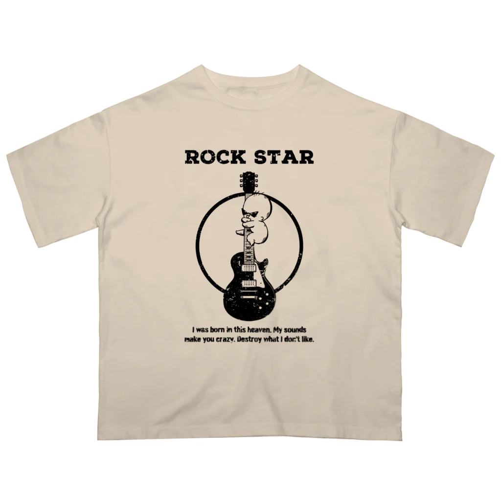 momosのROCK STAR (guitar) オーバーサイズTシャツ