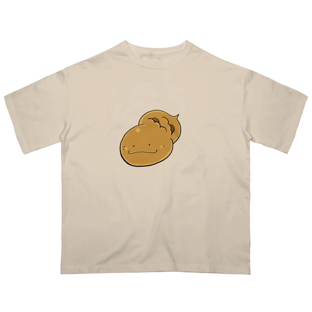 もふもふ堂のつちのこ オーバーサイズTシャツ