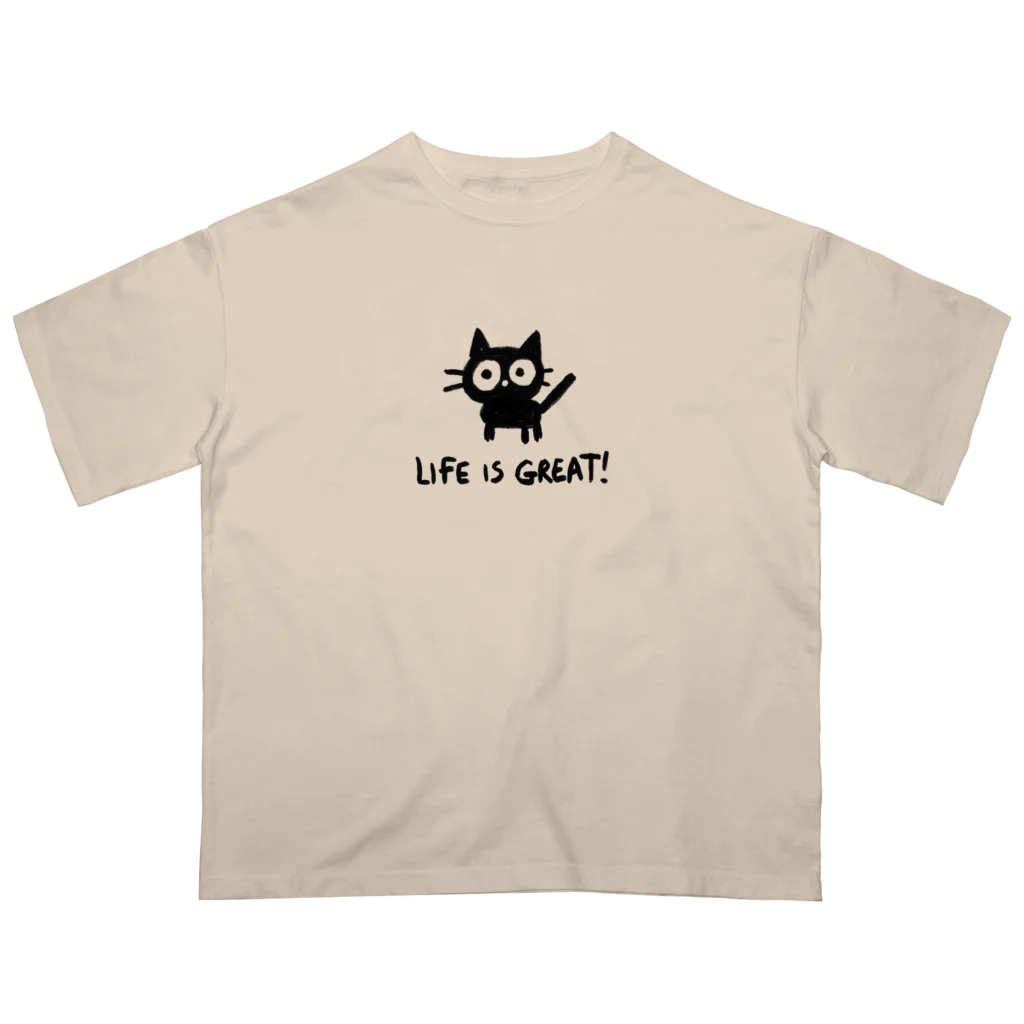 Super_BluemoonのLife is Great !　素晴らしき人生2 Oversized T-Shirt