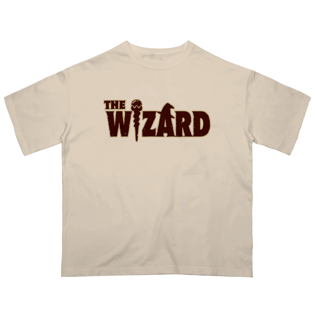 indigo_blue_moonのTHE WIZARD (魔法使い) ロゴ オーバーサイズTシャツ