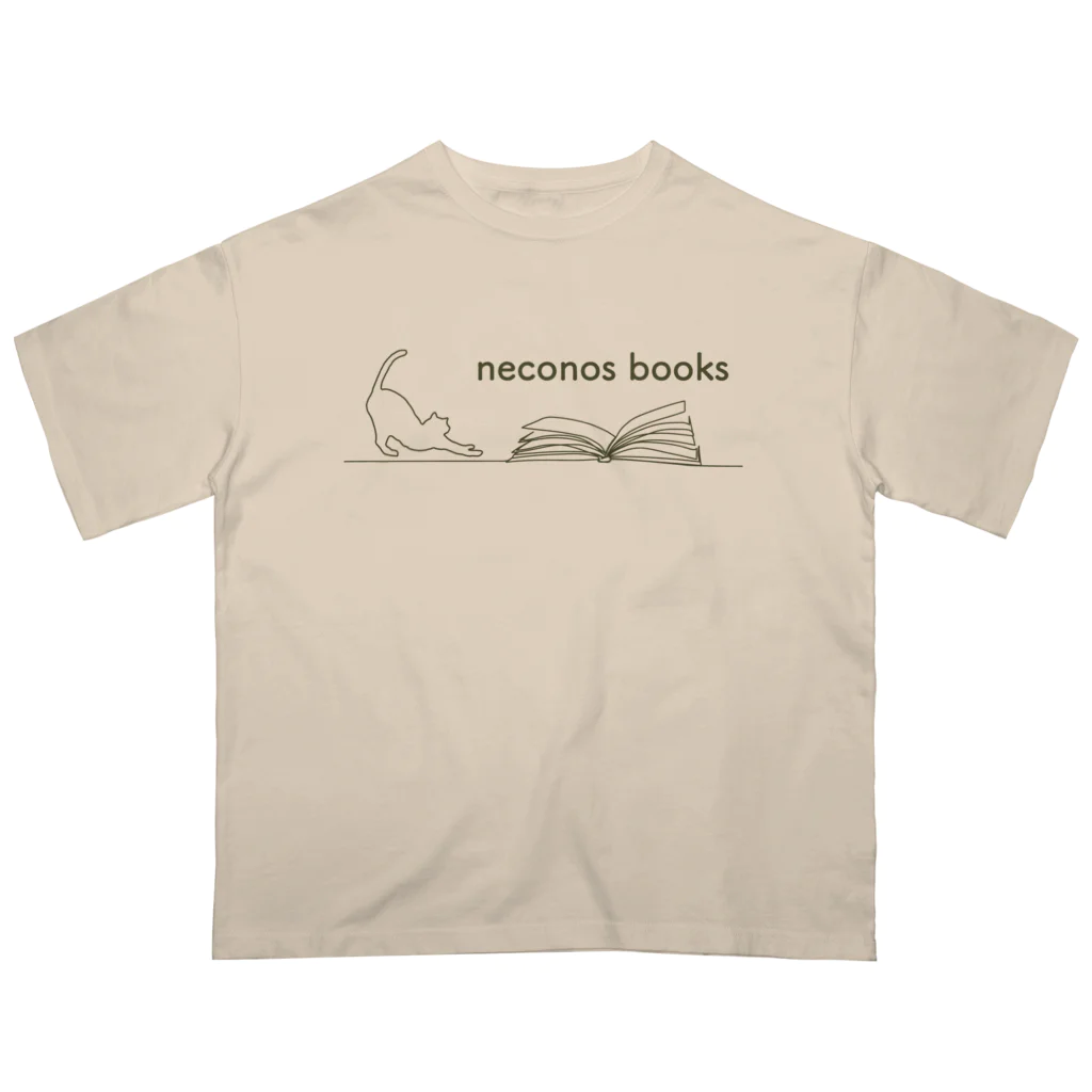 neconos Goodsのneconos books オーバーサイズTシャツ