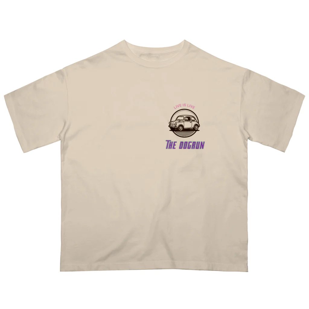 araakii@꧁THE DOGRUN꧂のTHE DOGRUN CAR Oversized T-Shirt