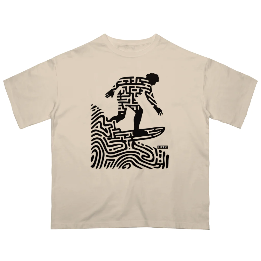 U1T2のウェーブソウル　Soul of the Wave Oversized T-Shirt