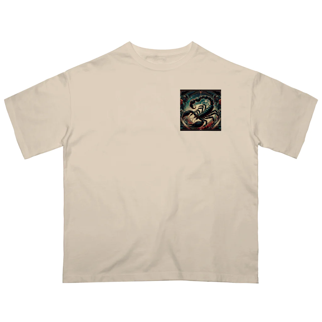 Sunlit Horizonの星めぐり《Scorpio・蠍座》 オーバーサイズTシャツ