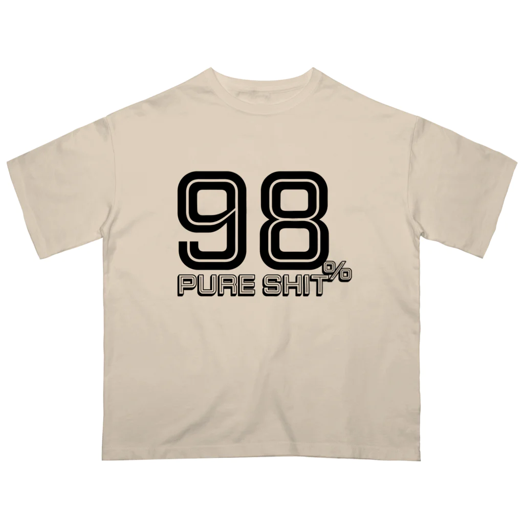 Architeture is dead.の98% Pure Shit Oversized T-Shirt