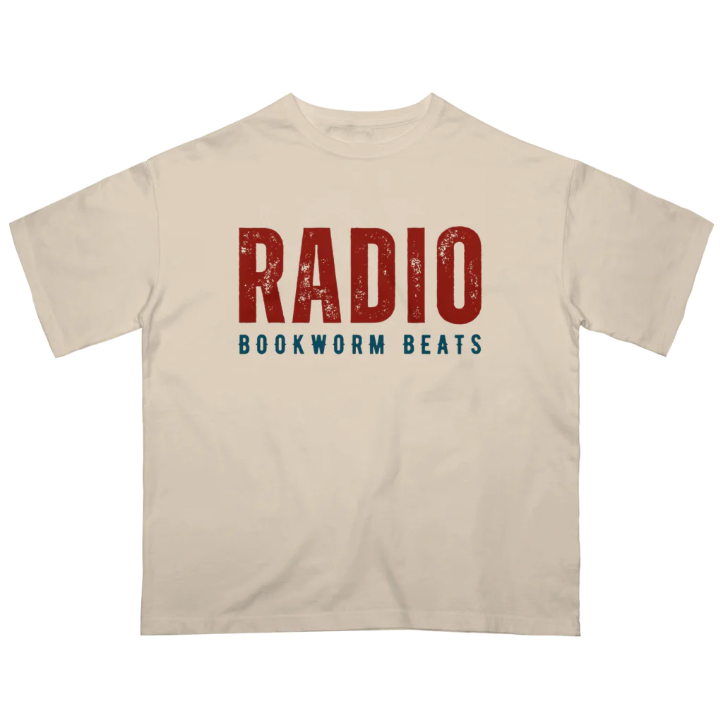 chataro123のRadio: Bookworm Beats オーバーサイズTシャツ