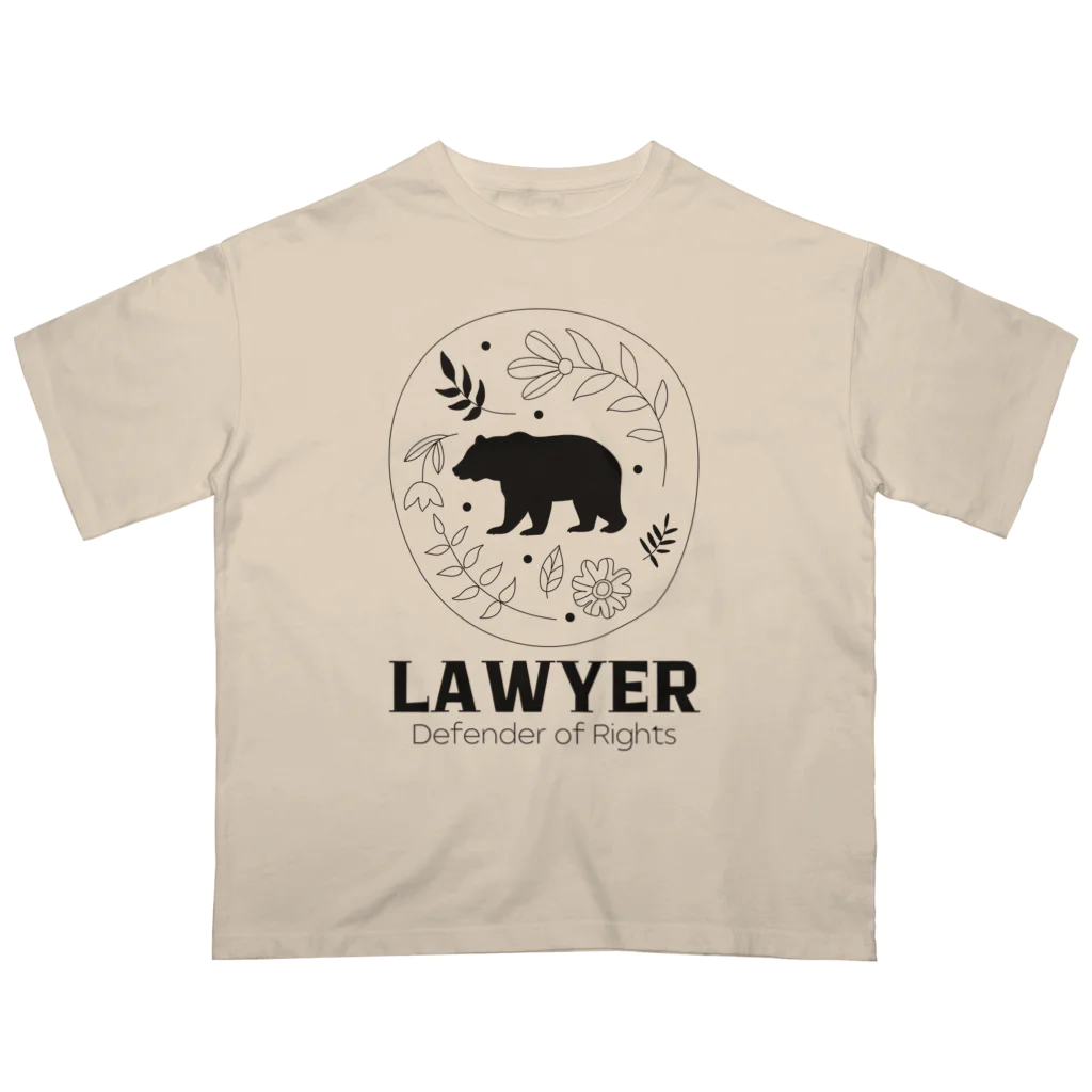 chataro123の弁護士(Lawyer: Defender of Rights) オーバーサイズTシャツ