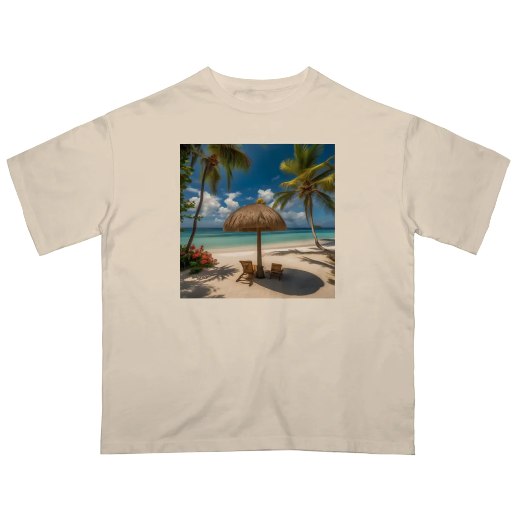 日本の風景 COOL JAPANの日本の風景:癒しの時間、Japanese scenery: Time of rest and relaxation Oversized T-Shirt