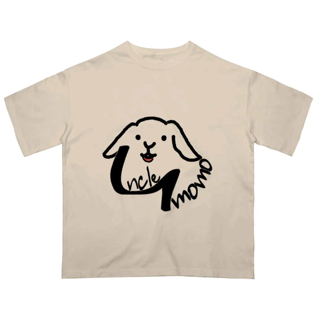 uncle momoの【uncle momo】ロゴ オーバーサイズTシャツ