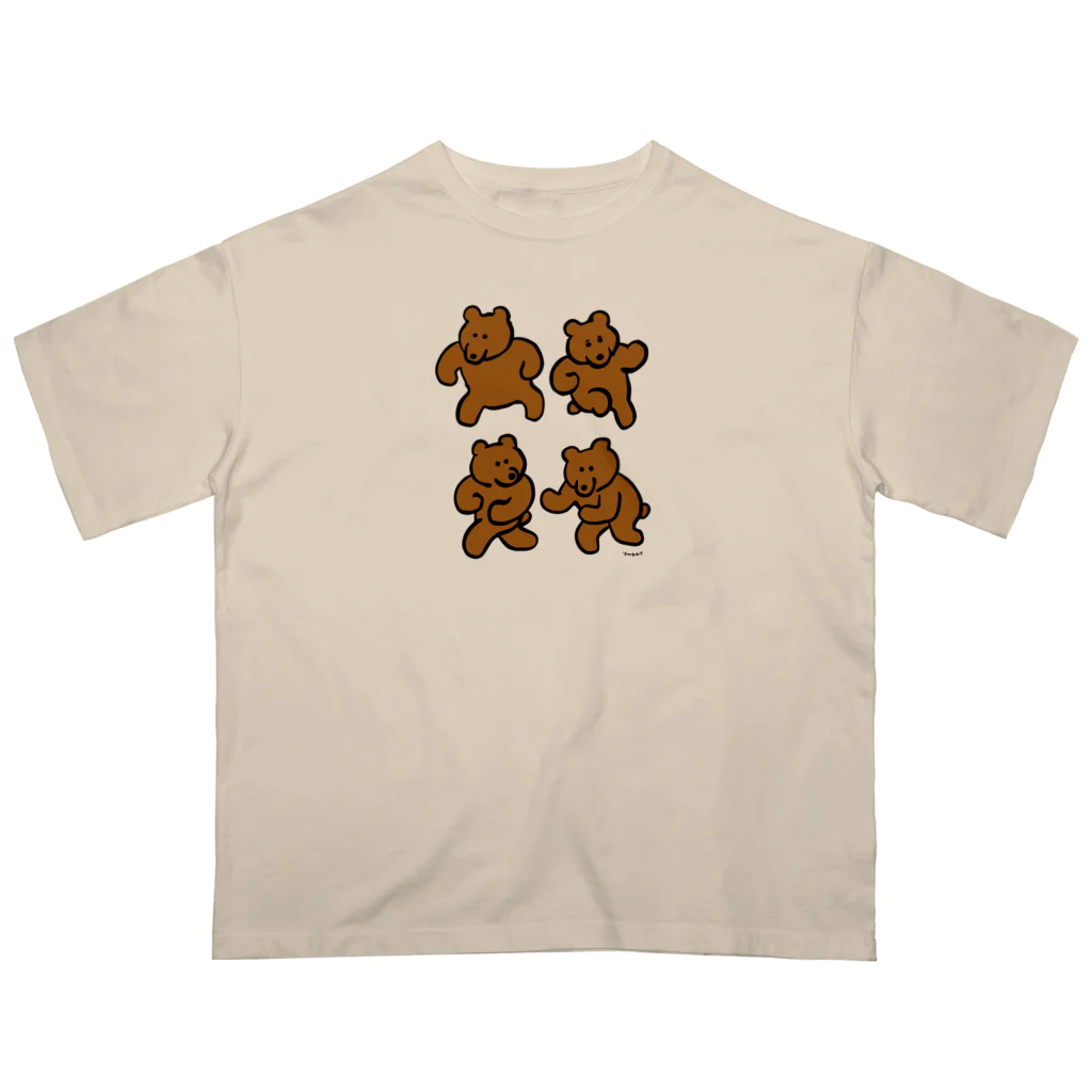 yukkeのクマたち Oversized T-Shirt