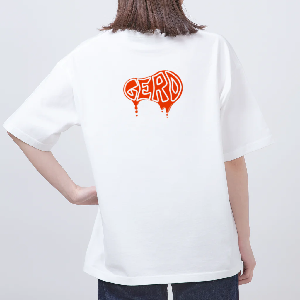 漬けマグロのゲロ飲み Oversized T-Shirt