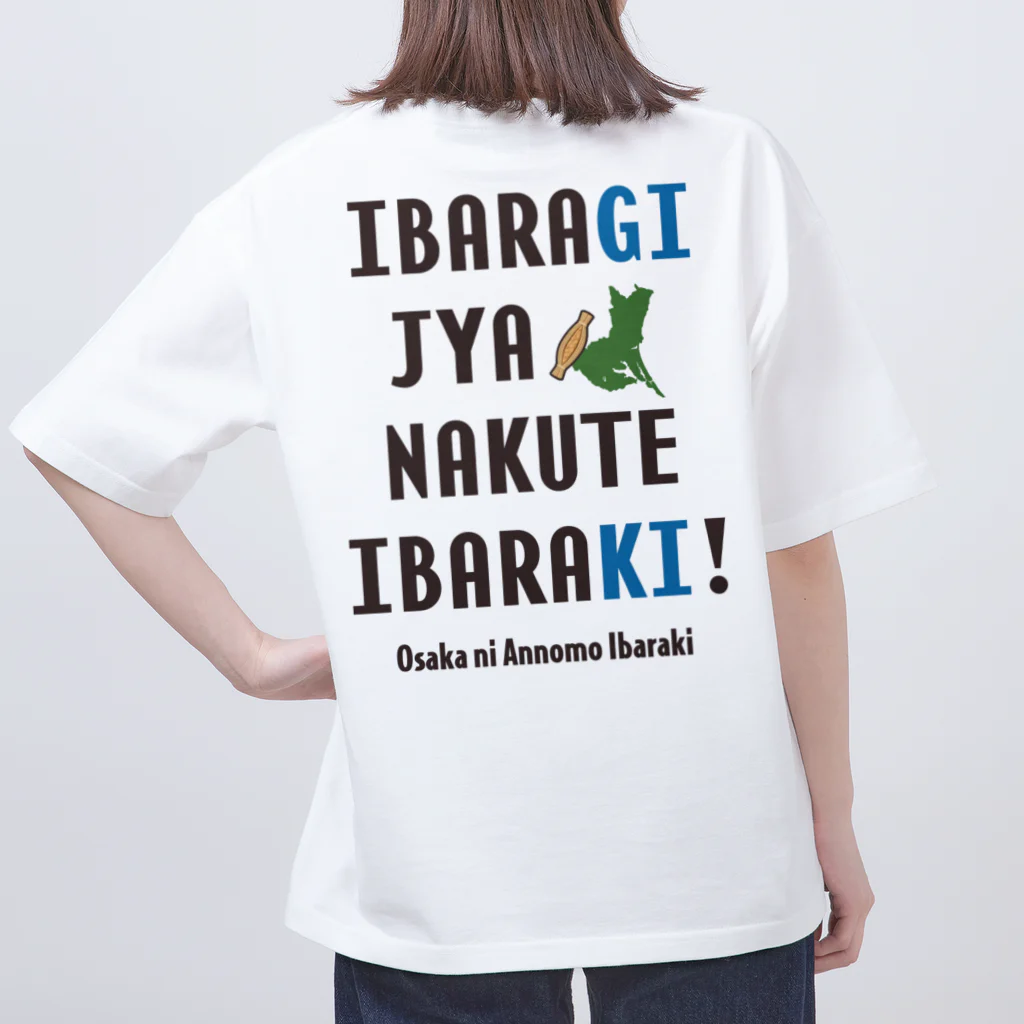 【SALE】Tシャツ★1,000円引きセール開催中！！！kg_shopの[★バック] イバラギ じゃなくて イバラキ！！！  オーバーサイズTシャツ