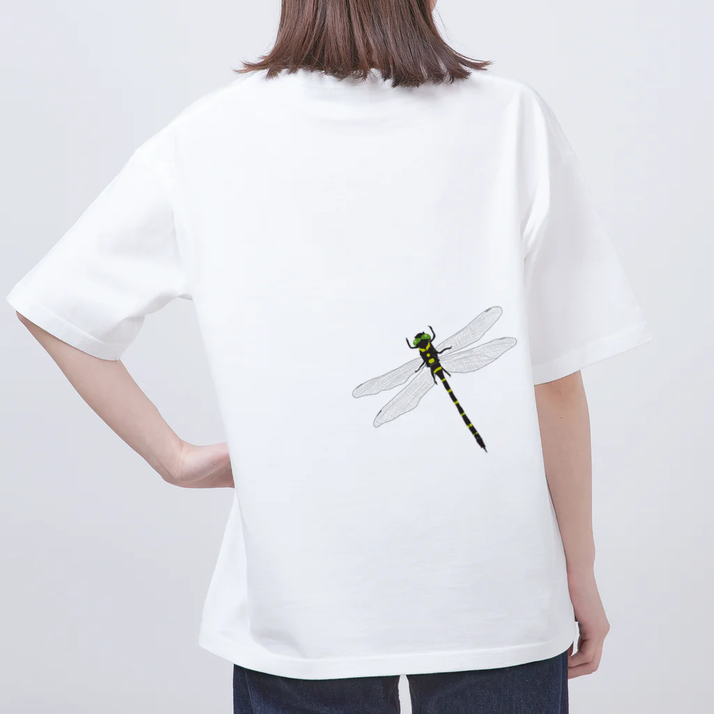 pipiのオニヤンマ　背面プリント Oversized T-Shirt