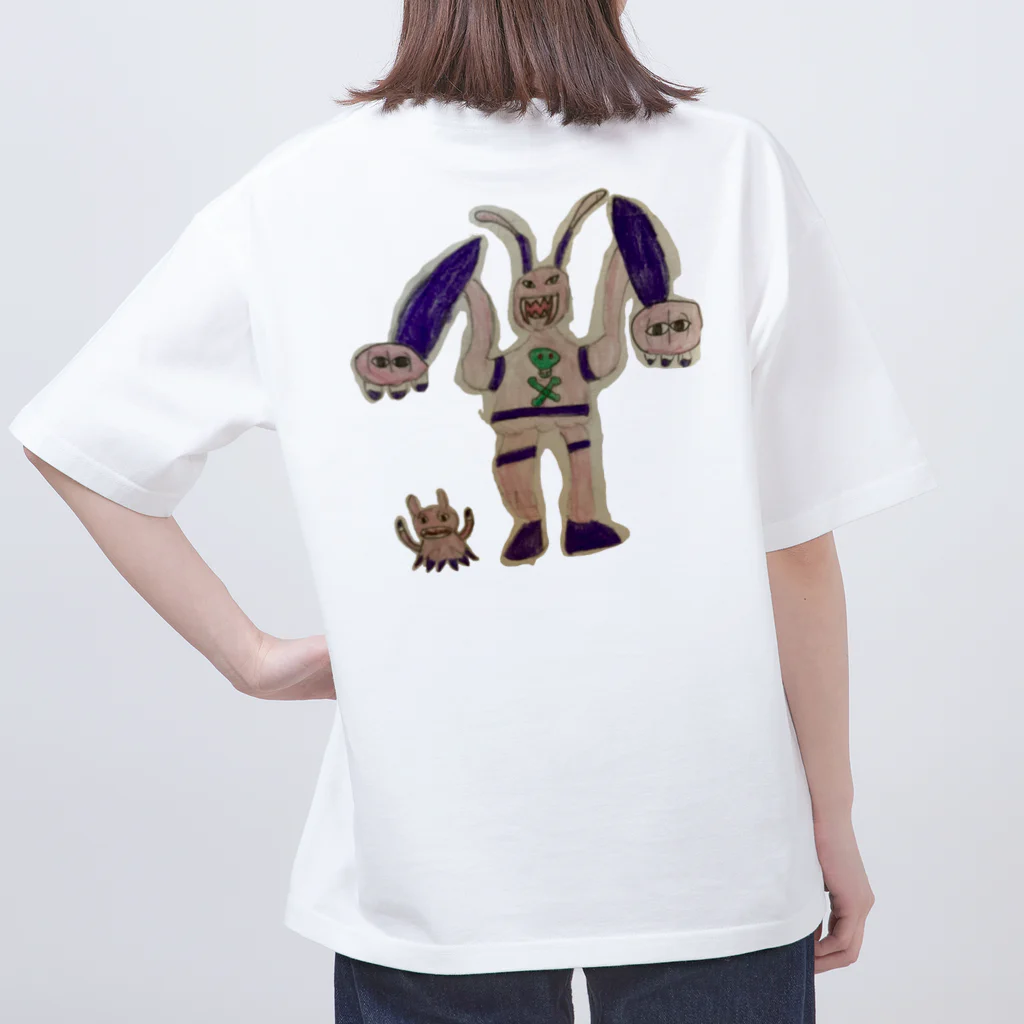 雄大な蒼い空のポイズンケリプス Oversized T-Shirt