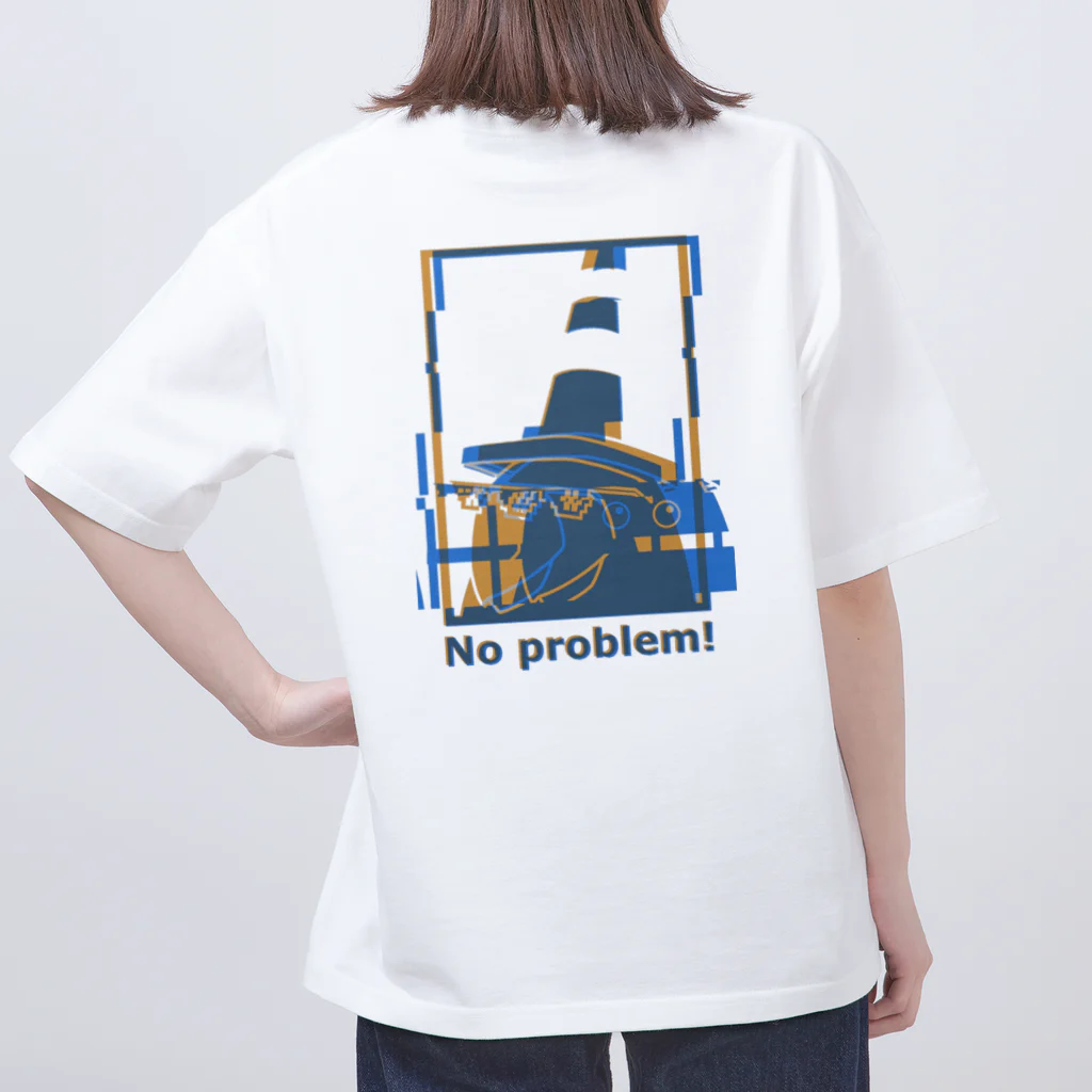 Fooo©oのNo problem!(ぐりっち) _両面 オーバーサイズTシャツ