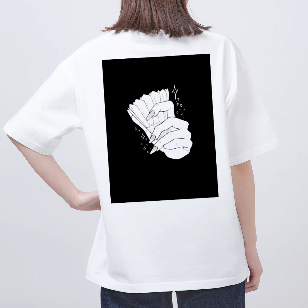 K-SMILEのネイルバドミントンハンド Oversized T-Shirt