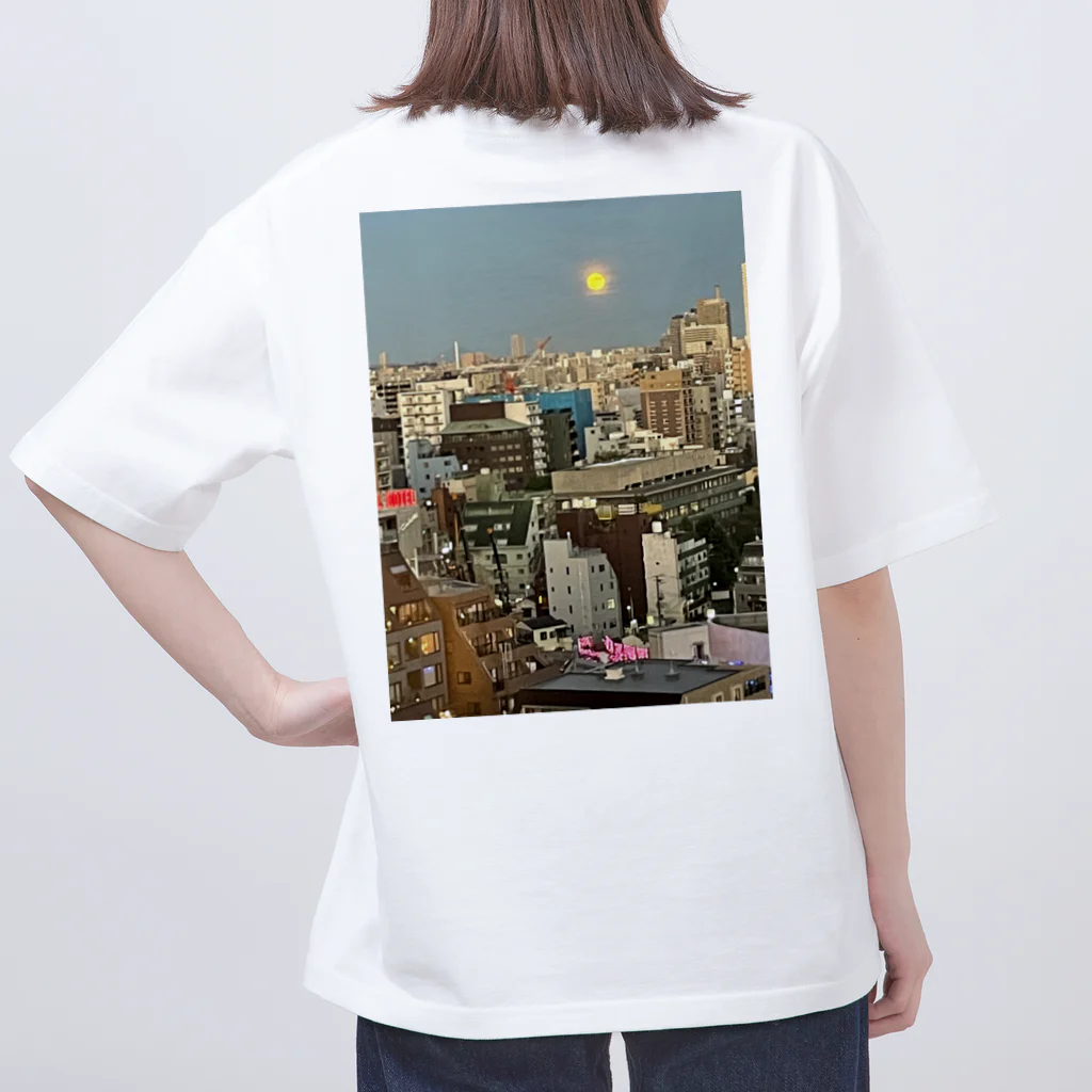 misaki motofujiの好きな街 オーバーサイズTシャツ