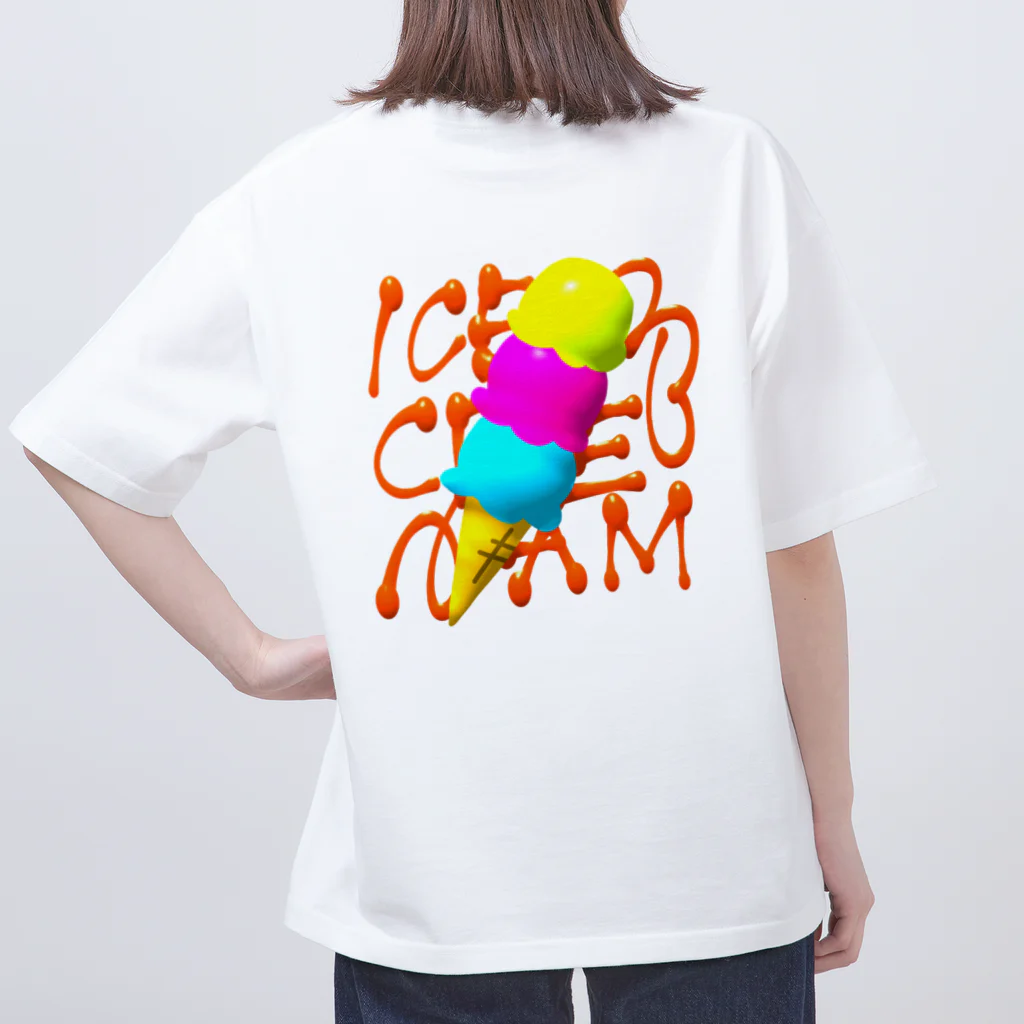 atelier PinoMiのice cream オーバーサイズTシャツ