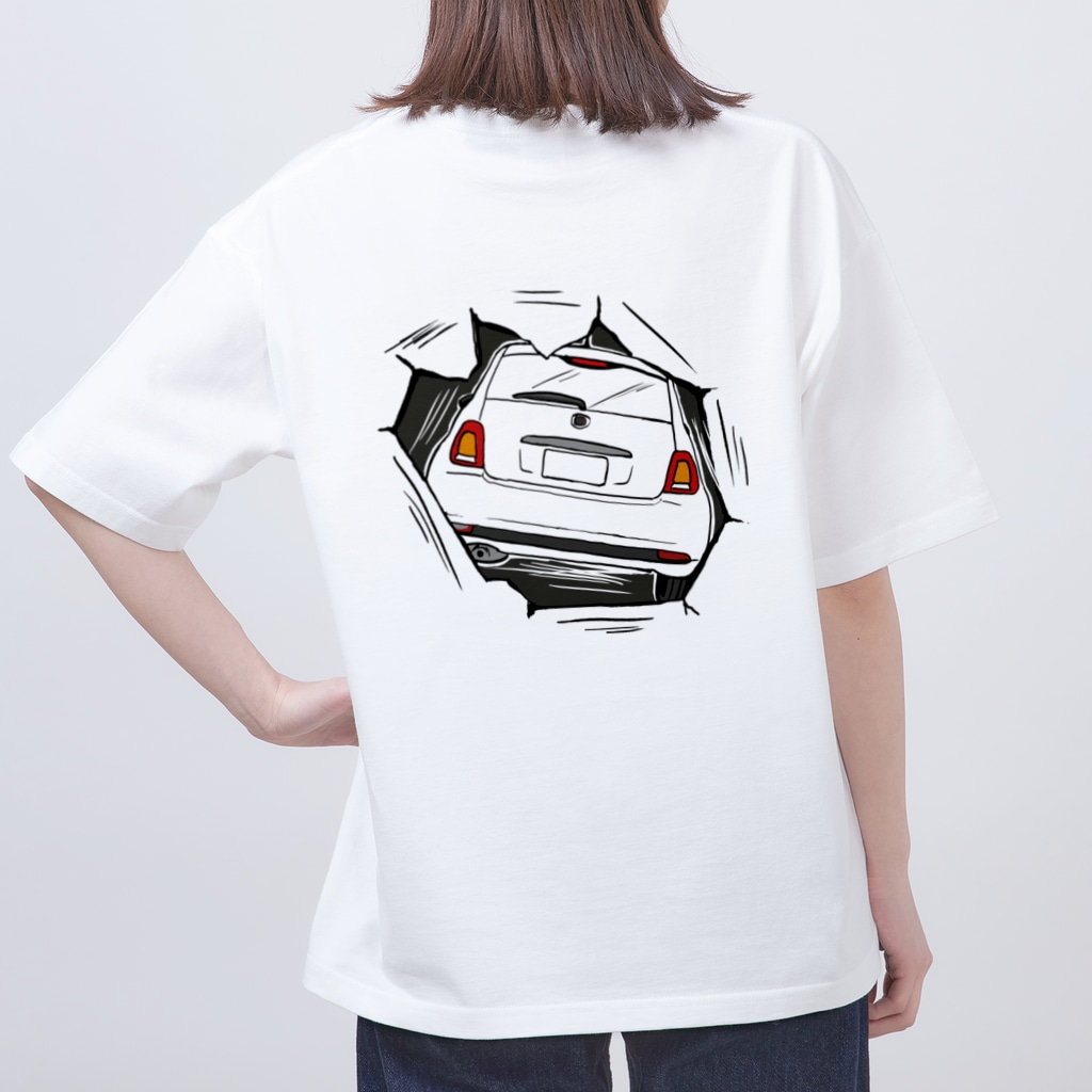 pandaticsのとびだすくるま！500！ Oversized T-Shirt