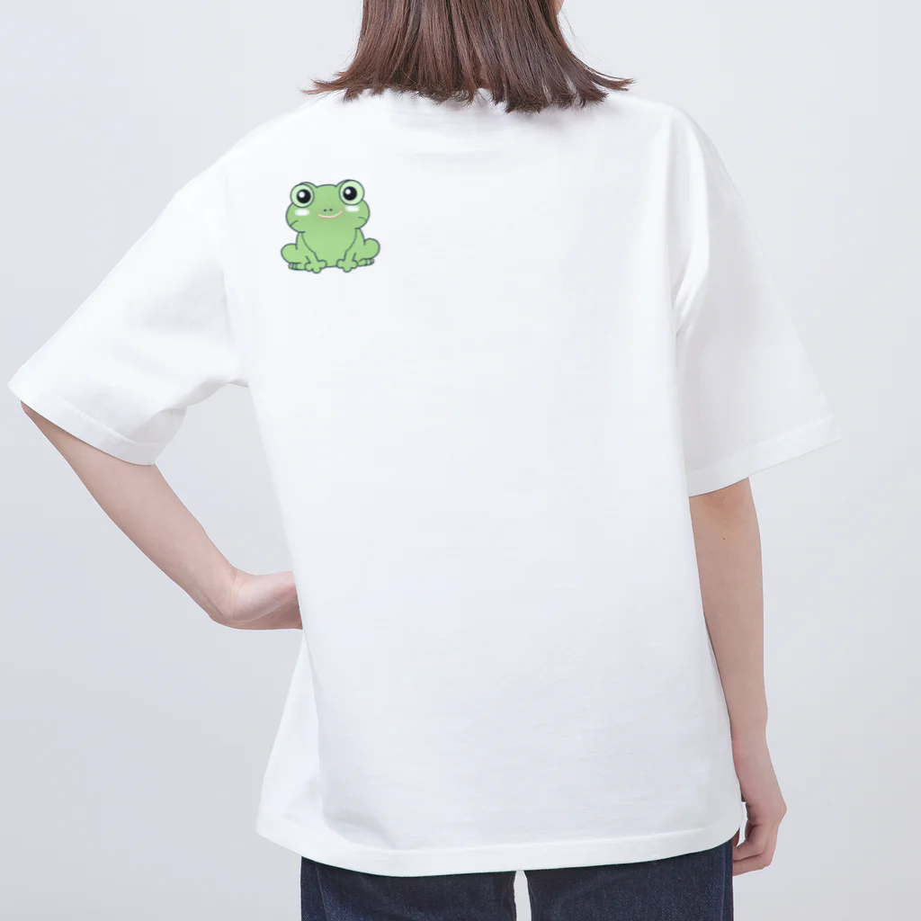 直 カエル-Sugu Kaeru-のすぐかえるグッズ オーバーサイズTシャツ