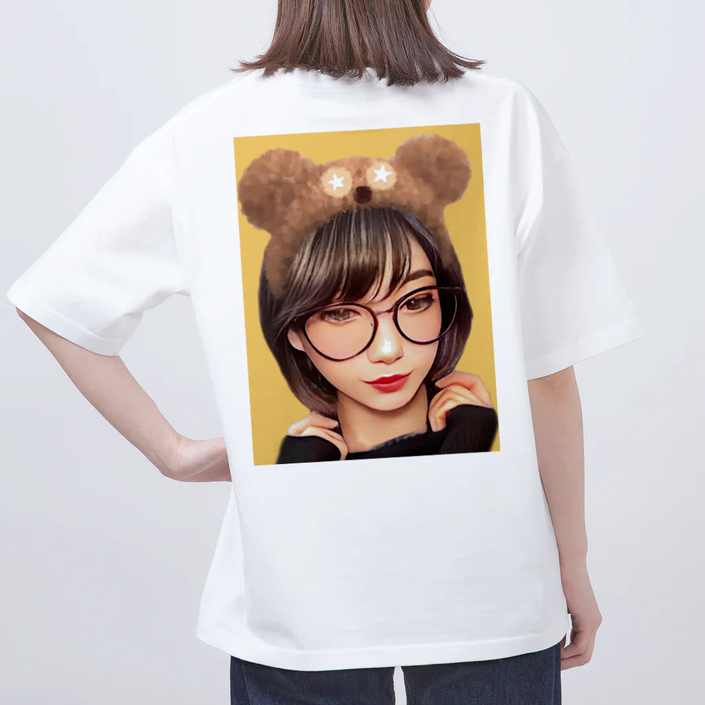 Re:Re:SmileyのBear Girl ☆◡̈⋆ Oversized T-Shirt