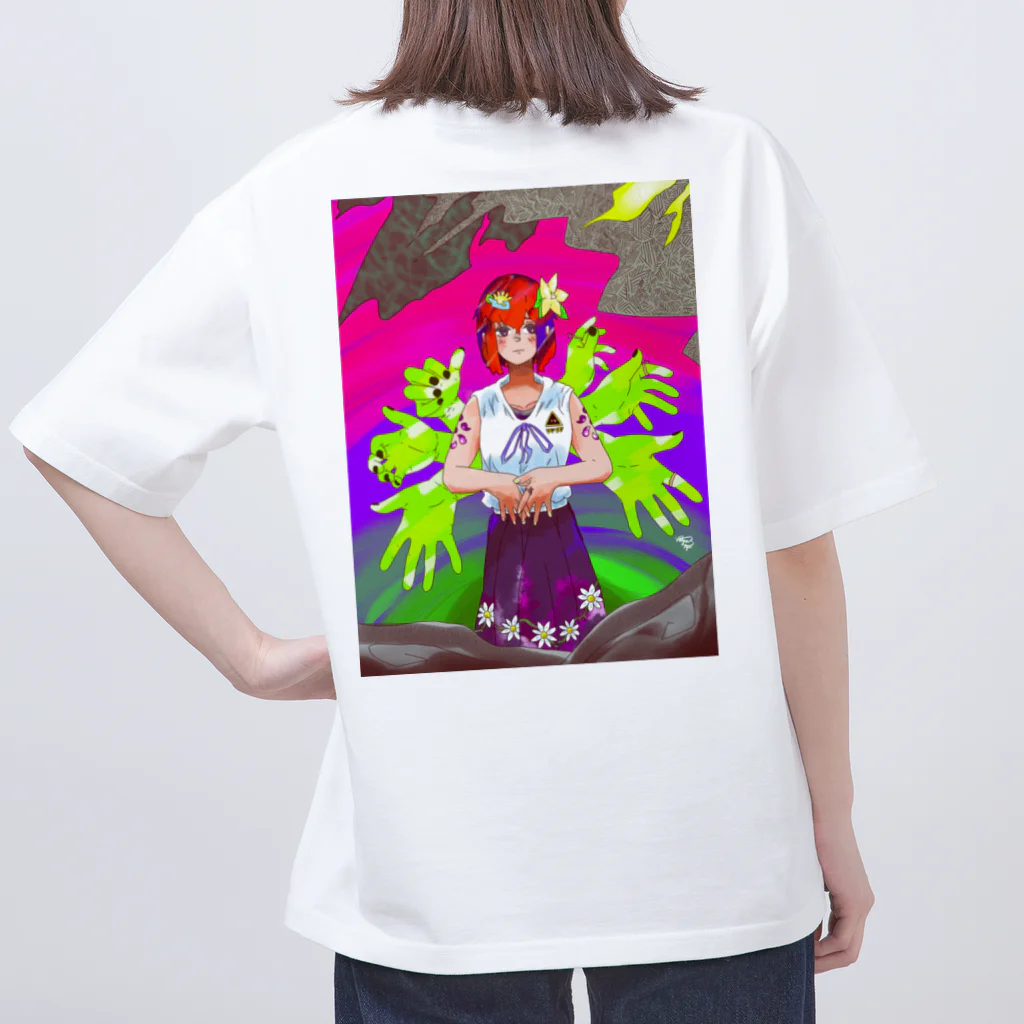 ☆指星人☆YUBI基地の大目玉！！ Oversized T-Shirt