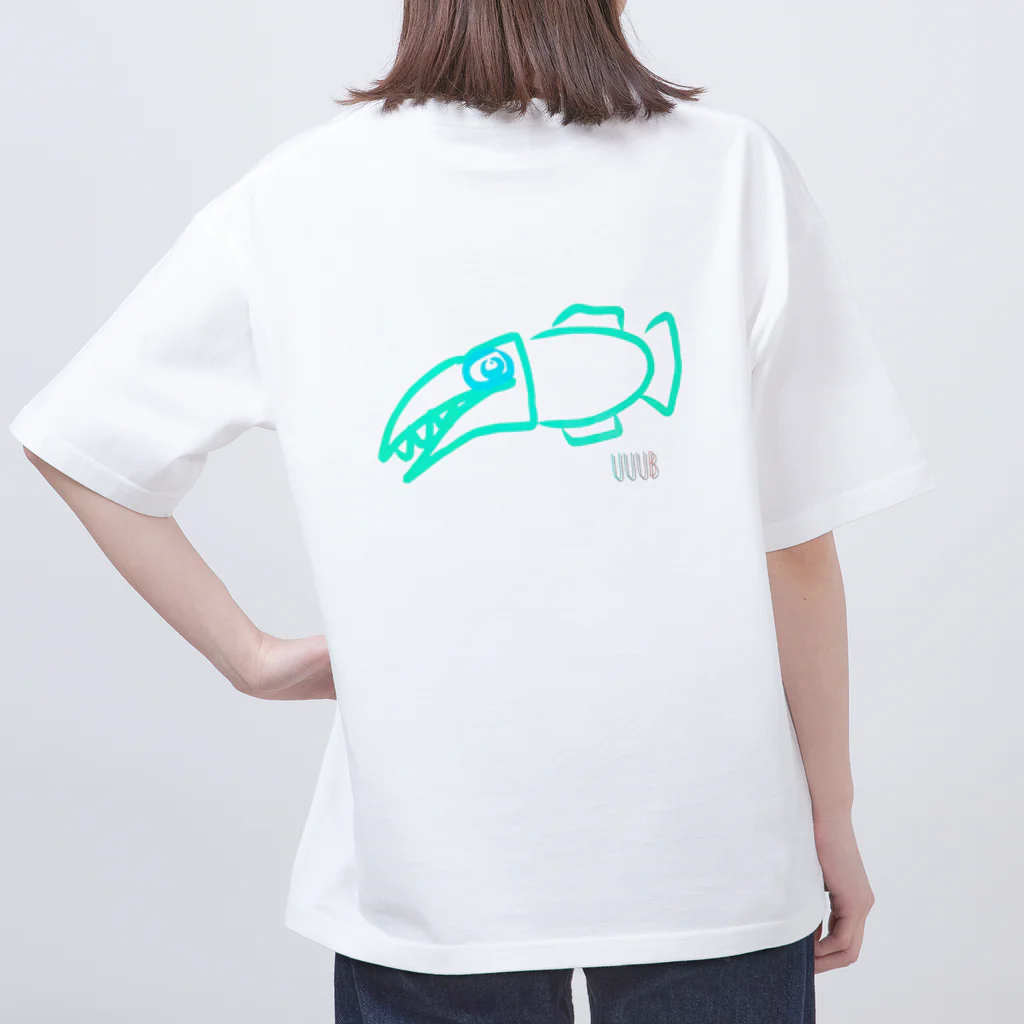 UUUBのサウンドフィッシュオーバーサイズT Oversized T-Shirt