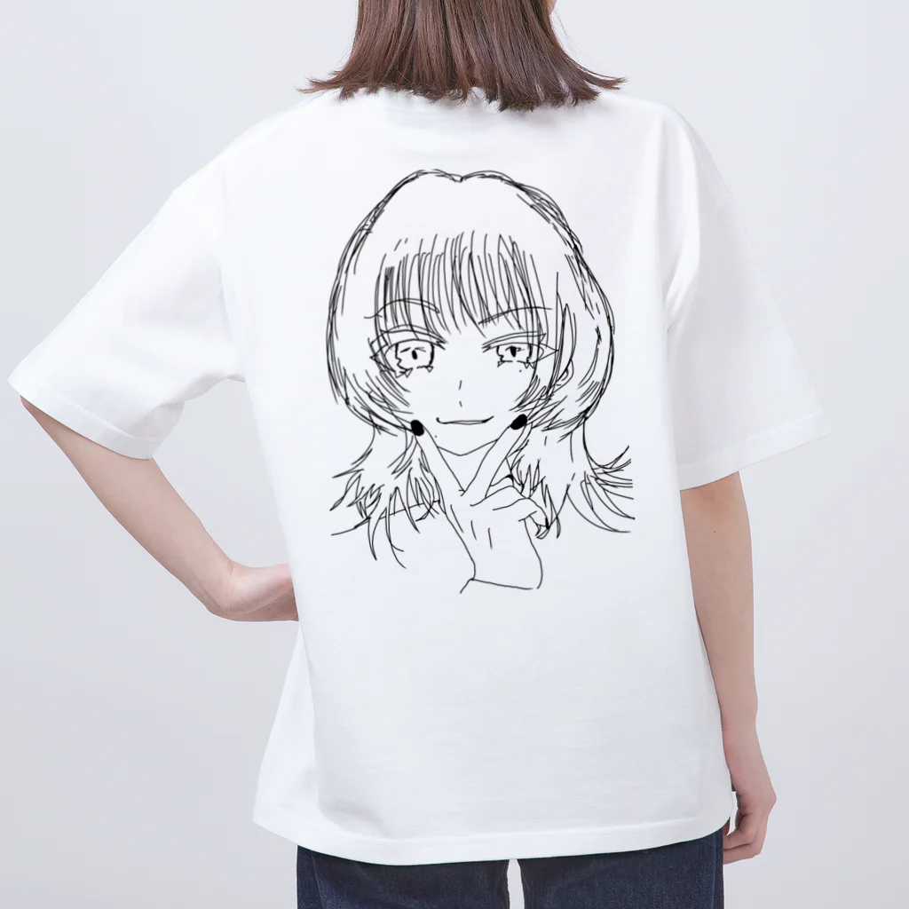 kanadomeのウルフちゃん Oversized T-Shirt