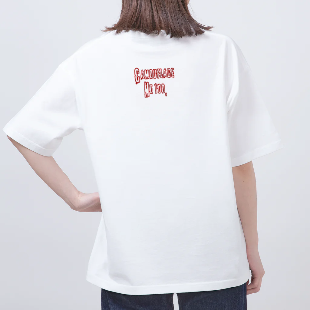 alt_203のCamouflage Me too Oversized T-Shirt