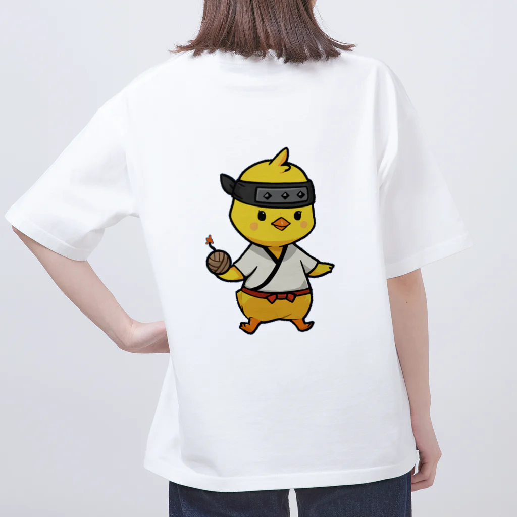 CHIKUSHOのCryptoNinja Tシャツ Oversized T-Shirt