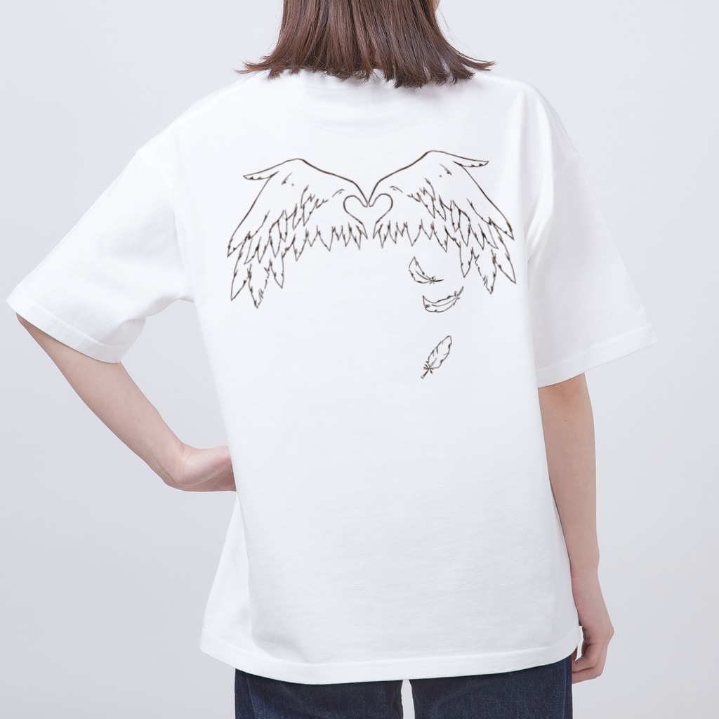 王子様育成委員会の天使クラスラフ画風ロゴデザイン Oversized T-Shirt
