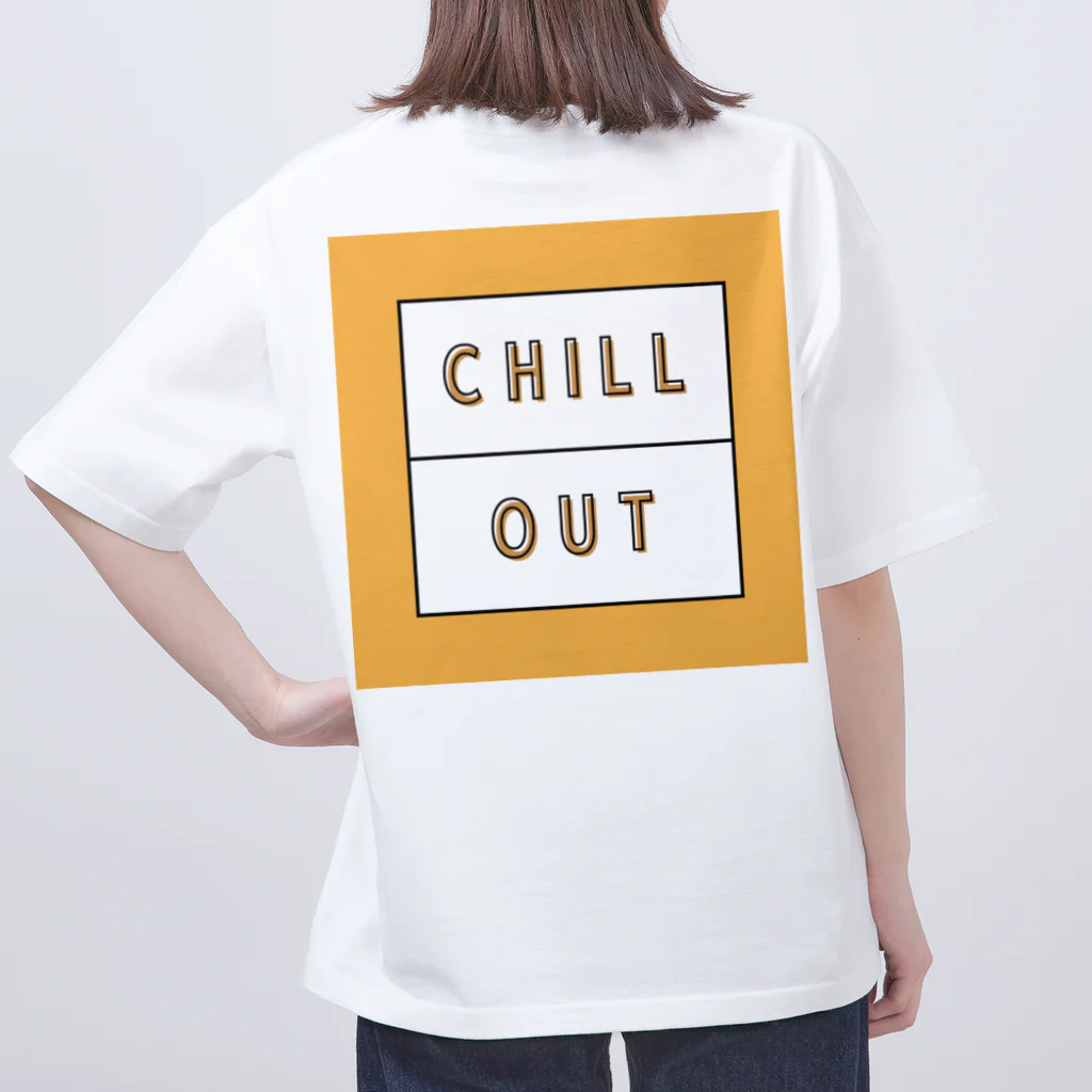 晴男のchilloutのchilloutダル着Tシャツ オーバーサイズTシャツ