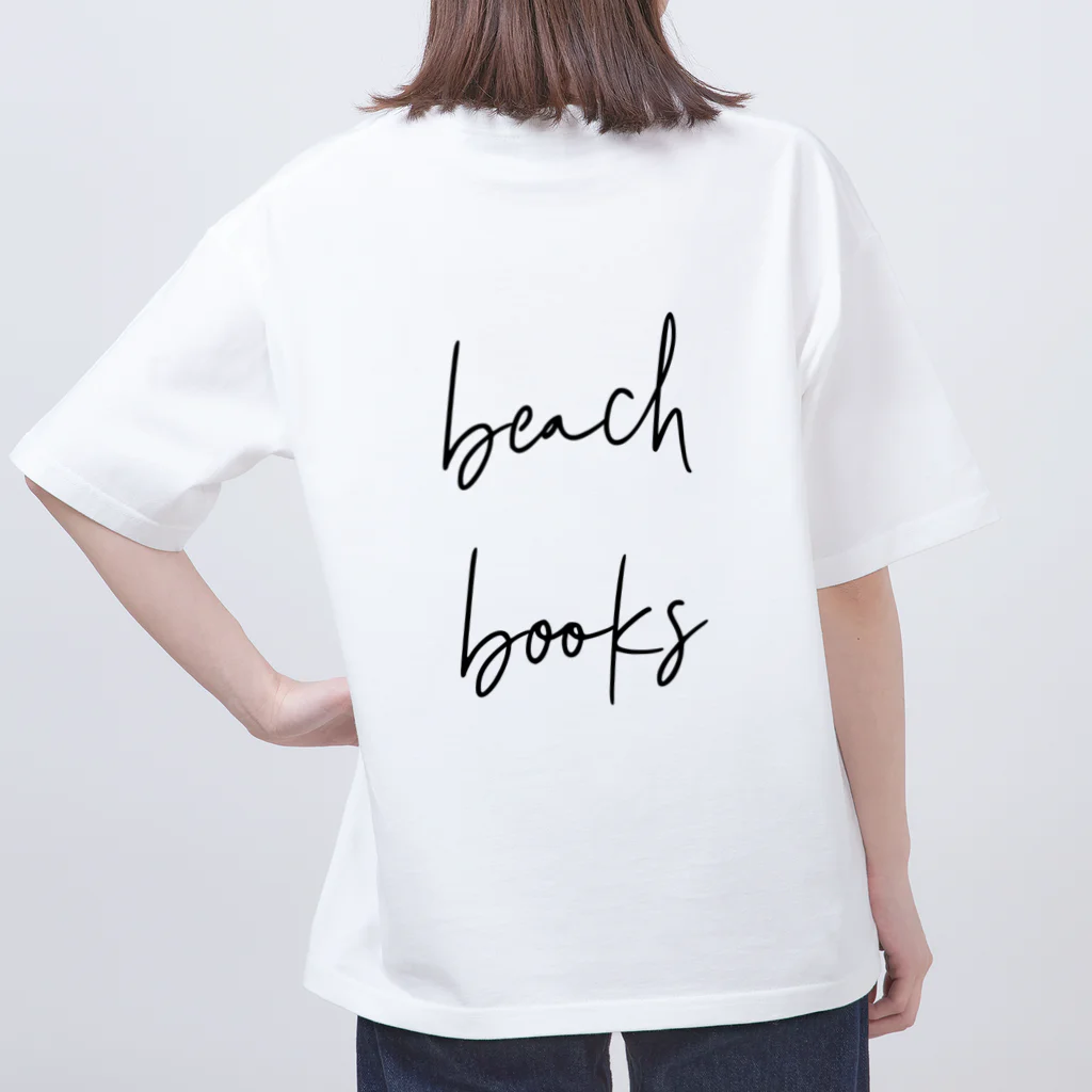 beach books NIGHTのbeach books oversized t-shirt Oversized T-Shirt