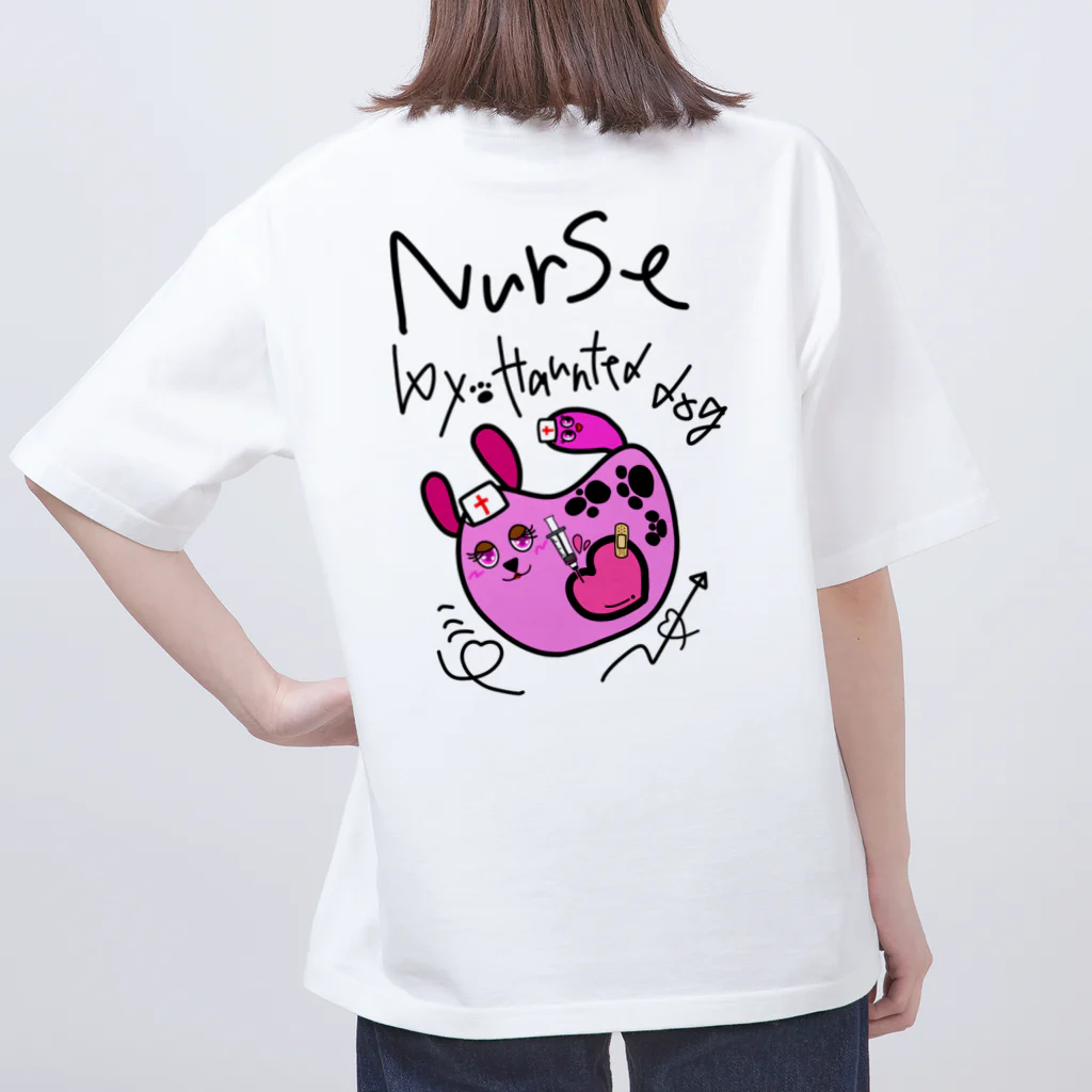 気まましょっぷのお化犬(おばけん)ゾンビバージョン🧟🧟‍♀️💕 オーバーサイズTシャツ