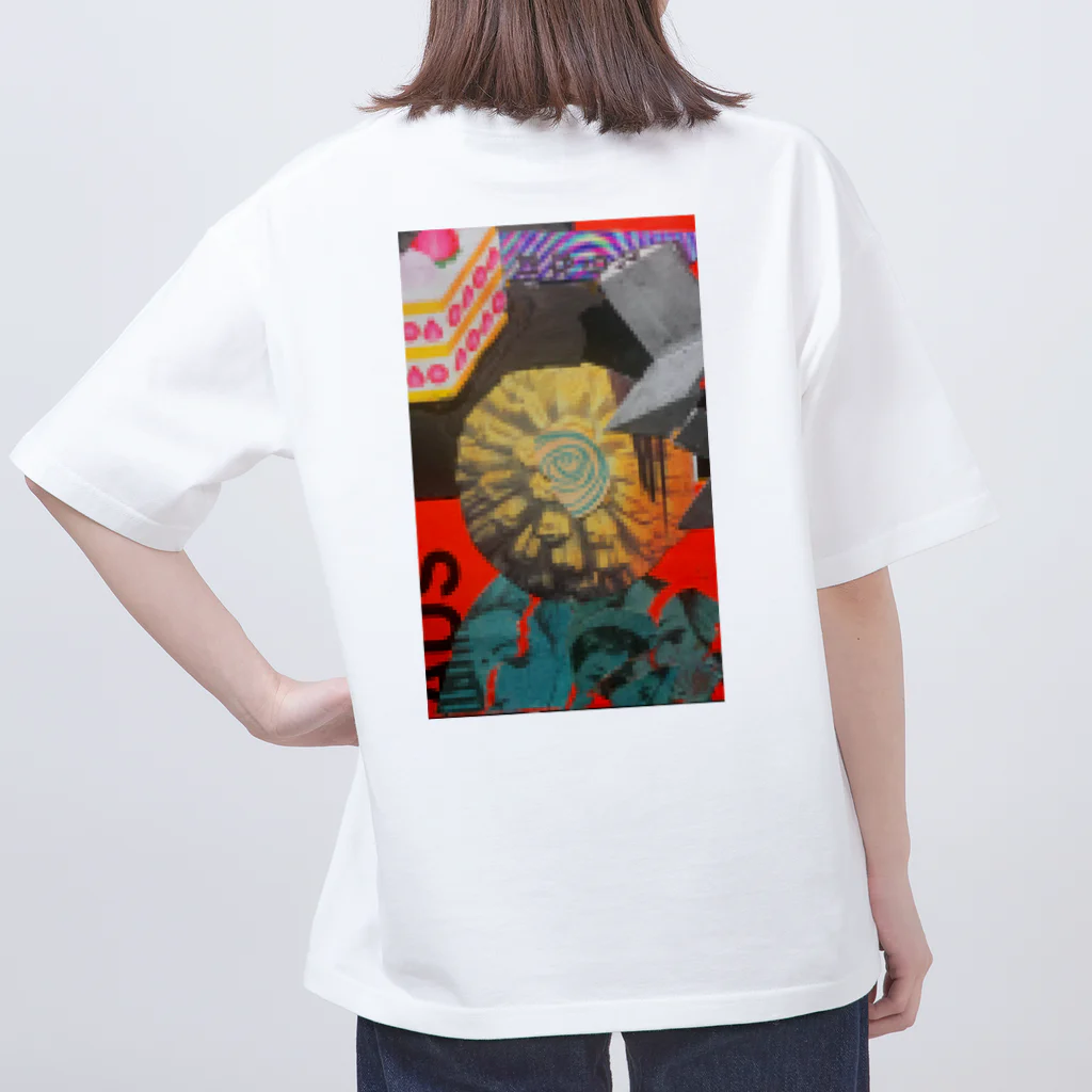 ハット社のCollage~Nightmare disorder Oversized T-Shirt