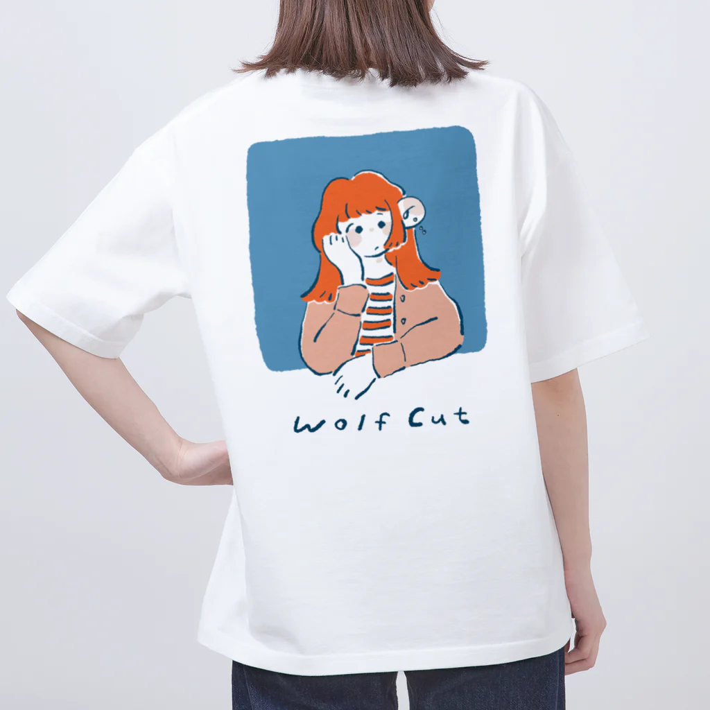 ふじものウルフ女子 オーバーサイズTシャツ