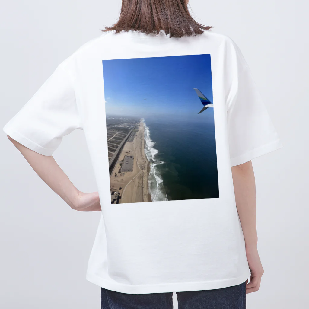 shockerのロサンゼルスの海岸線グッズ Oversized T-Shirt