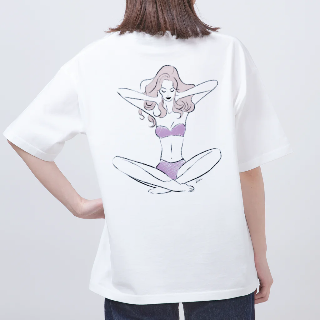 dan_AのDan girls Oversized T-Shirt