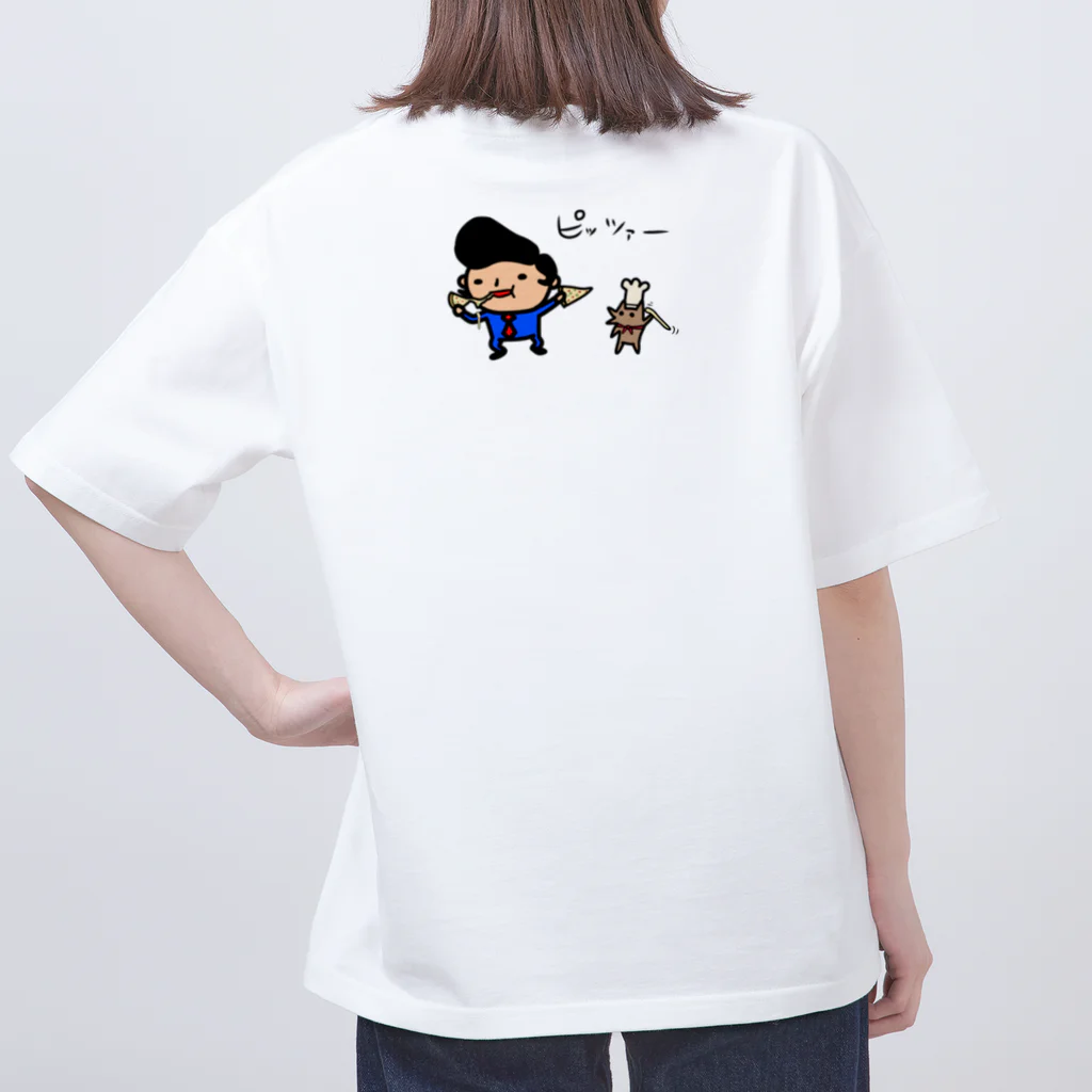 momino studio SHOPのパザピザプザペザポザ。。 オーバーサイズTシャツ