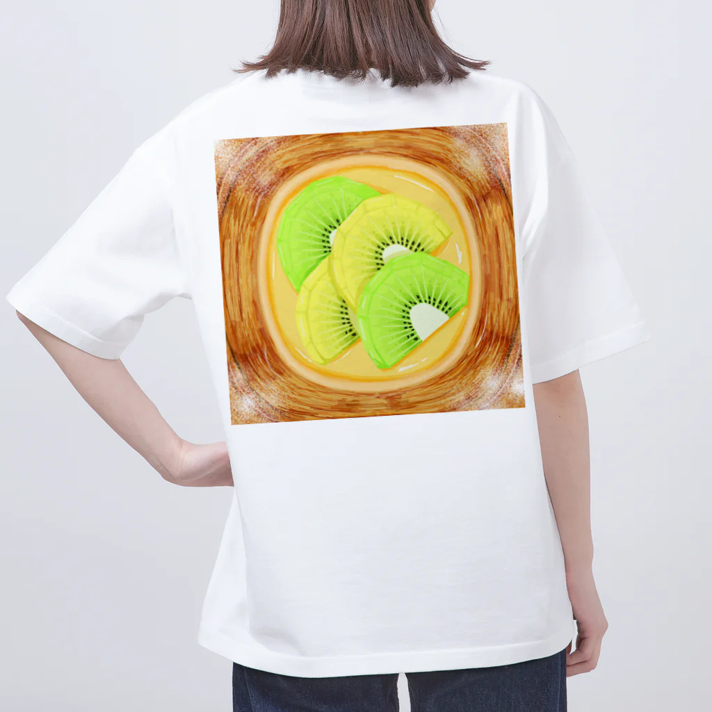 お菓子な魔道具店のイチゴとキウイのデニッシュ Oversized T-Shirt