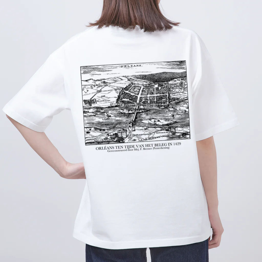 Nursery Rhymes  【アンティークデザインショップ】のオルレアン 1429 オーバーサイズTシャツ