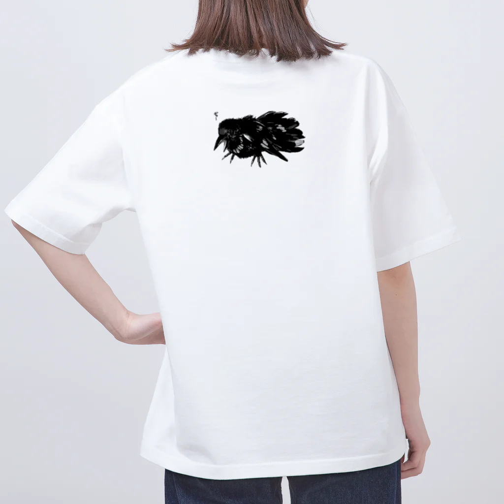 TAKAYAMAのまだらのカラス Oversized T-Shirt