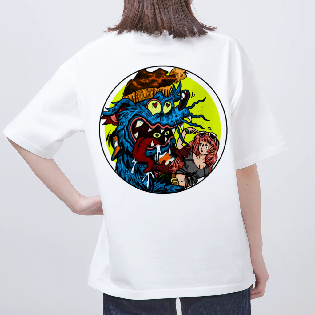 oimopのオオカミくん Oversized T-Shirt