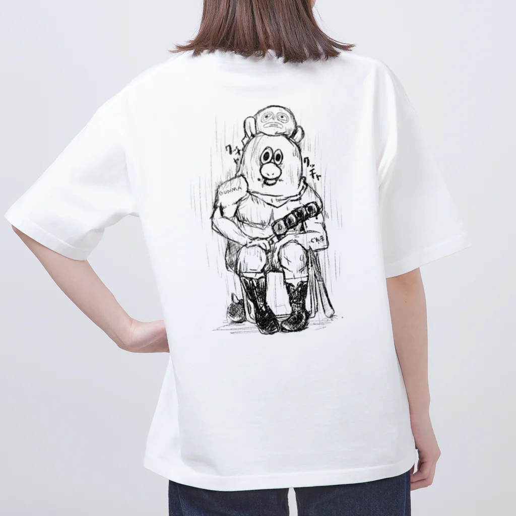 群馬非公認キャラクターの群馬非公認キャラクター オーバーサイズTシャツ