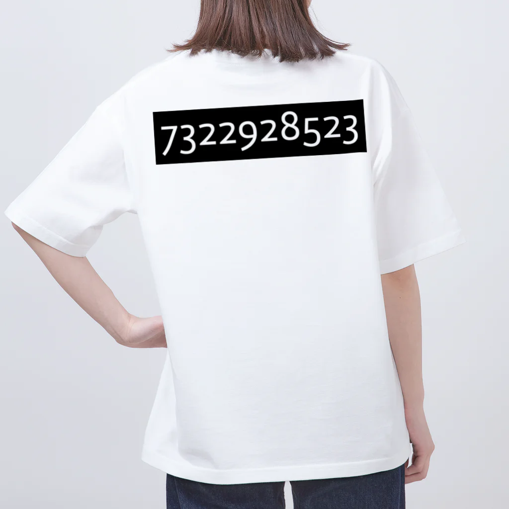 MANEKINEKOの『 ムキリョク 』 オーバーサイズTシャツ