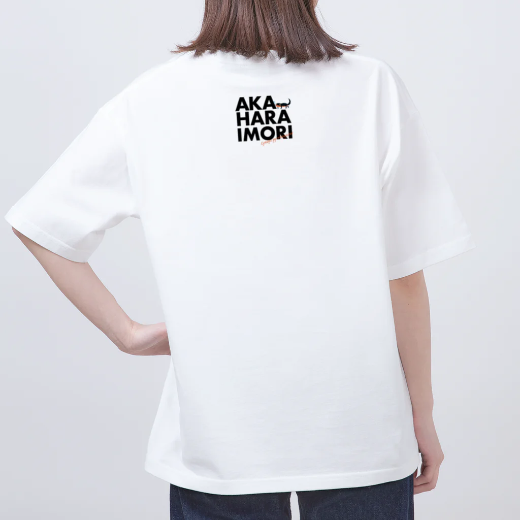 ときどき、いもり。のアカハライモリ！ オーバーサイズTシャツ