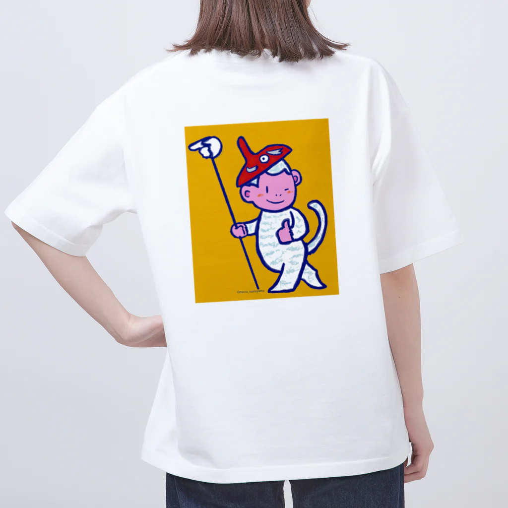 MOCHのおさるタヒコ Oversized T-Shirt