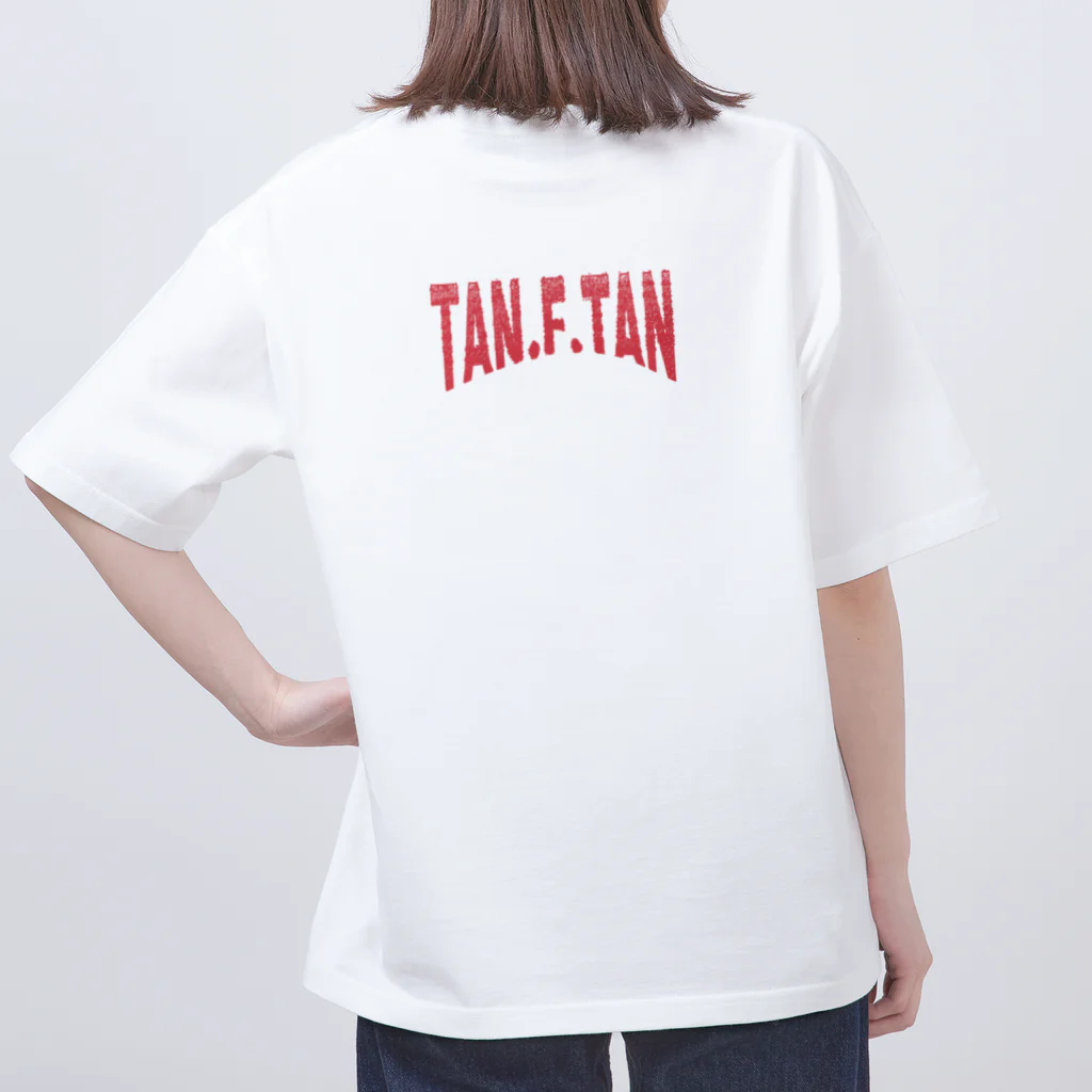 たんたんたぬの商店のNO.020 アヲたん Oversized T-Shirt