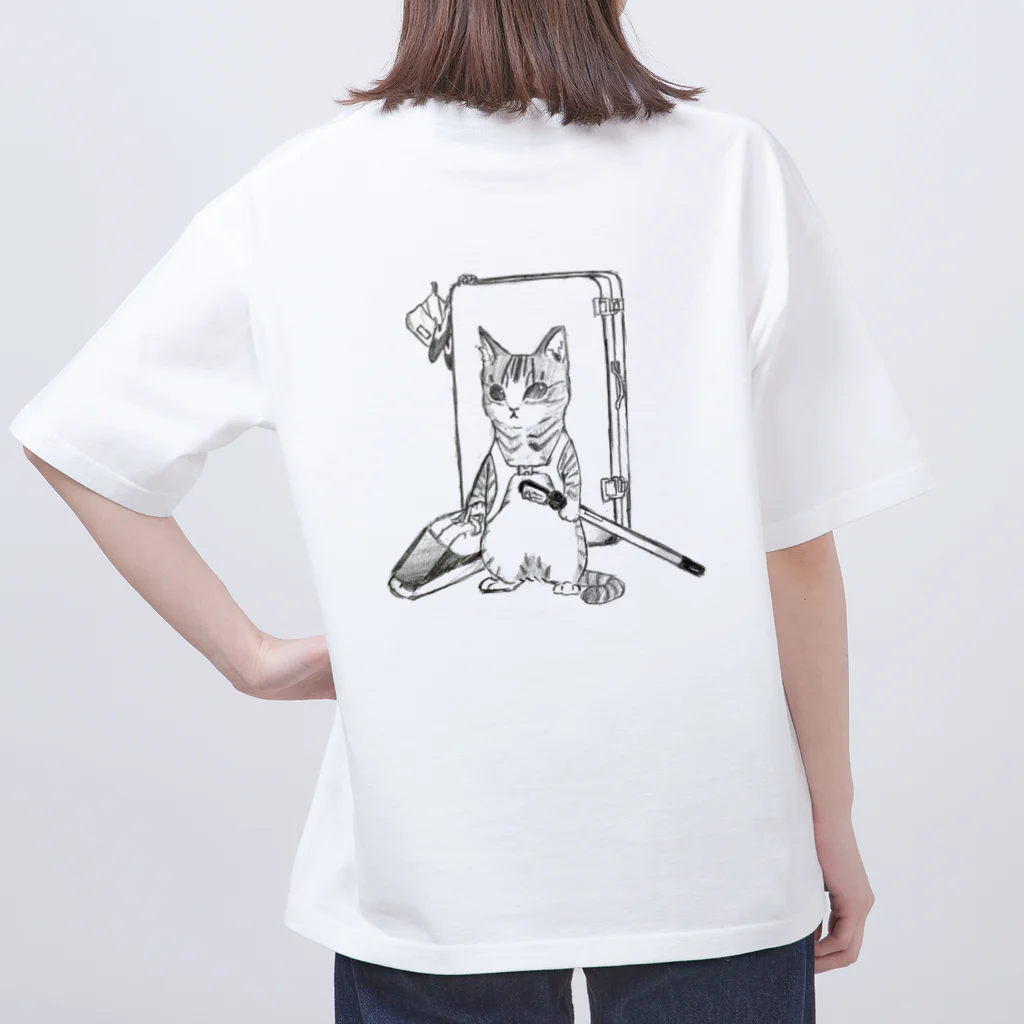 雨楽會のILL KITTEN “KIZI” オーバーサイズTシャツ