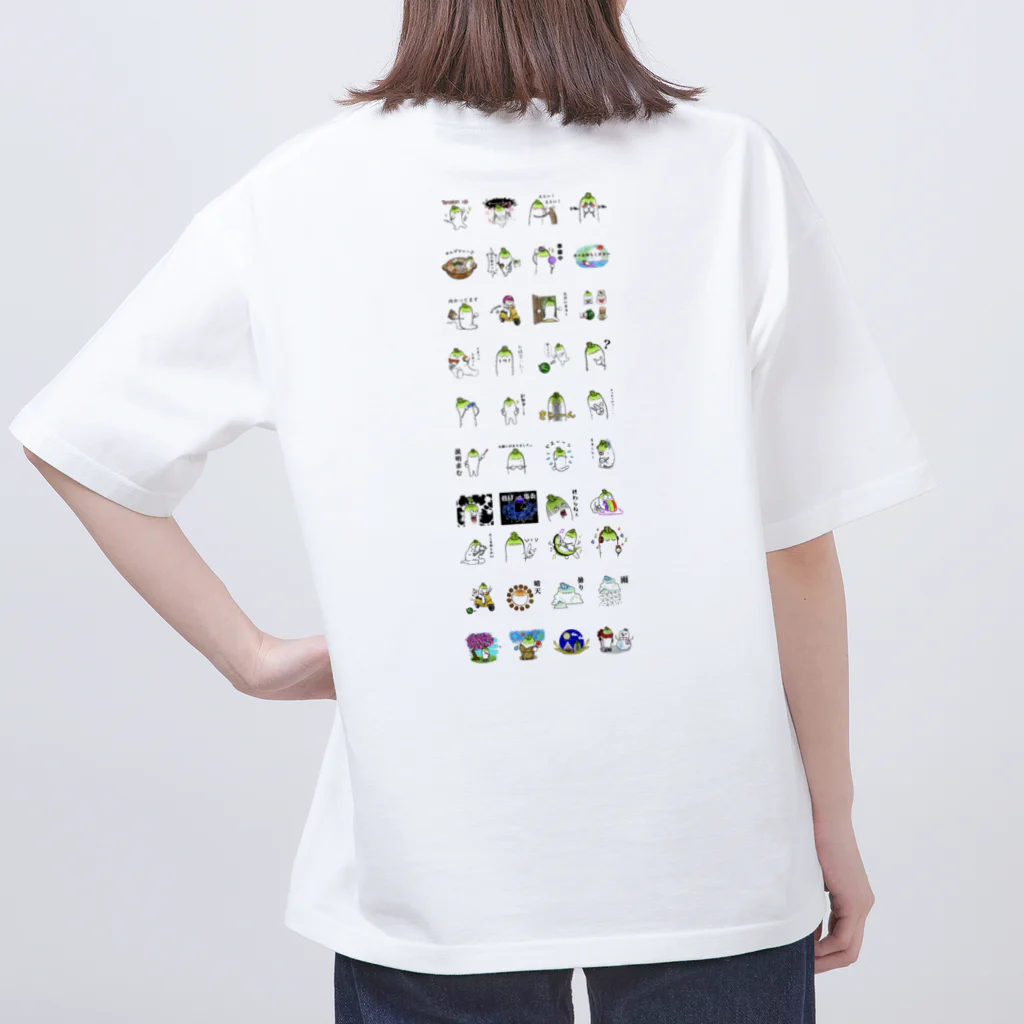 JapaneseArt Yui Shopのダイコンヤン Oversized T-Shirt